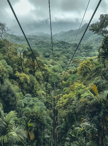 Rainforest-Cableway-View